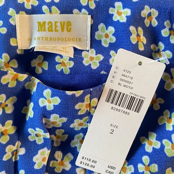 NWT The Lille Side-Slit Midi Skirt by Maeve - Picture 5 of 6